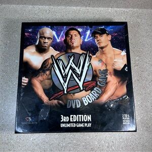 2007 SBG WWE DVD Board Game 3rd Edition COMPLETE - Damaged Box